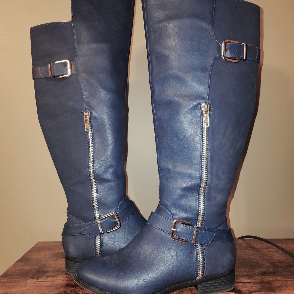 Knee High boots wide calf